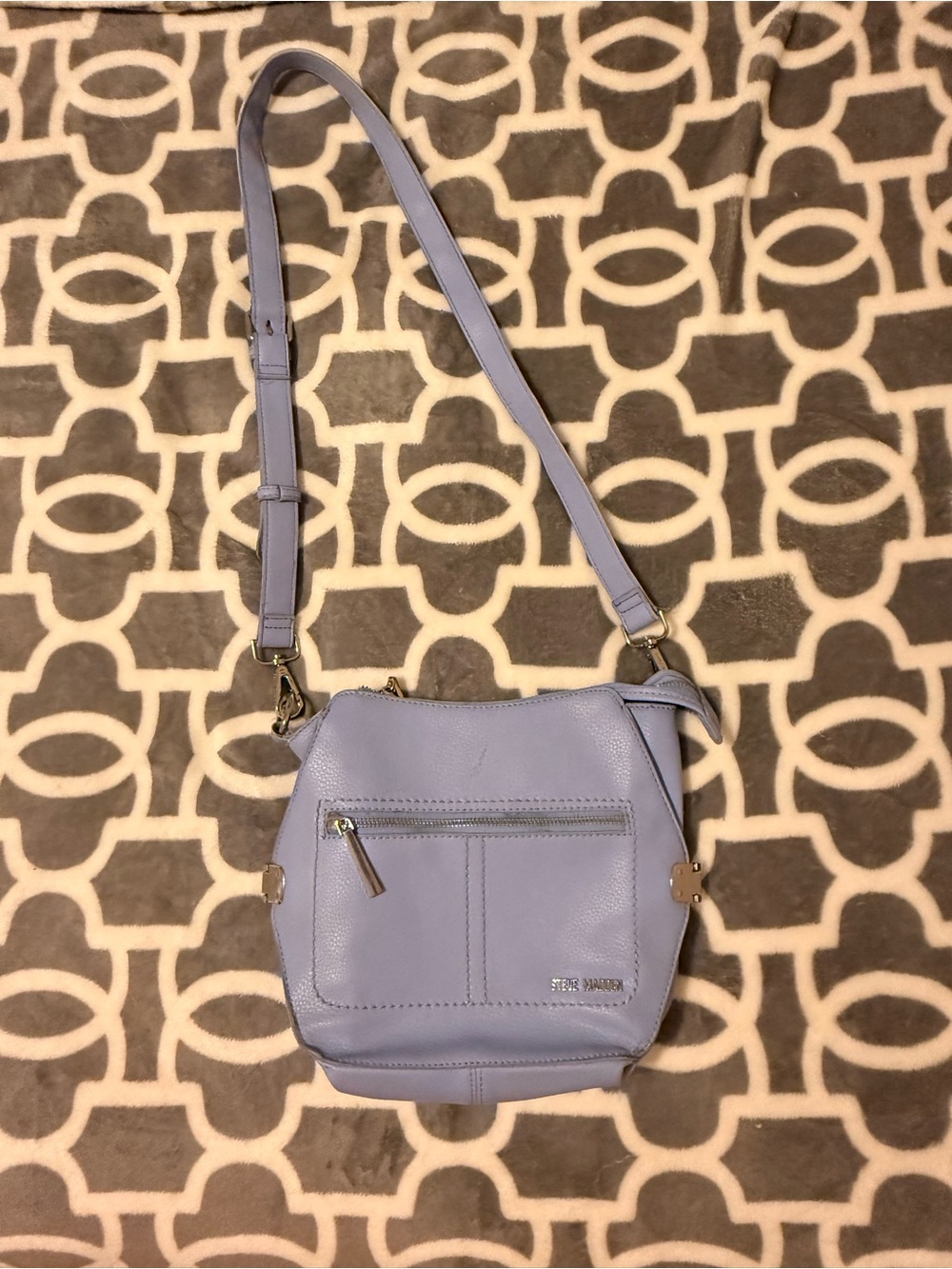 Steve Madden Lilac Adjustable Crossbody Bag